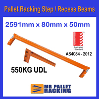 Beams - 2591mm 550KG Rated Recess Beams