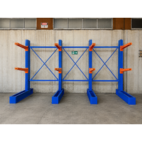 Heavy Duty Cantilever 3 Bay Single Base System – 2400mm High