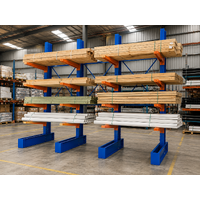 Heavy Duty Cantilever 3 Bay Single Base System 4876mm High