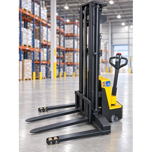 CD-15 Full Electric Pedestrian Stacker 1.5T | MR Pallet Racking