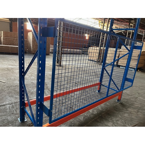 Pallet Racking Wire Mesh Backing 2590 Wide Bay x 6000mm