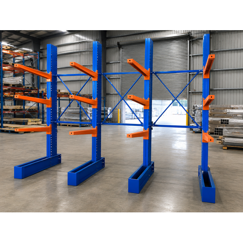 Heavy Duty Cantilever 3 Bay Single Base System 3600mm High